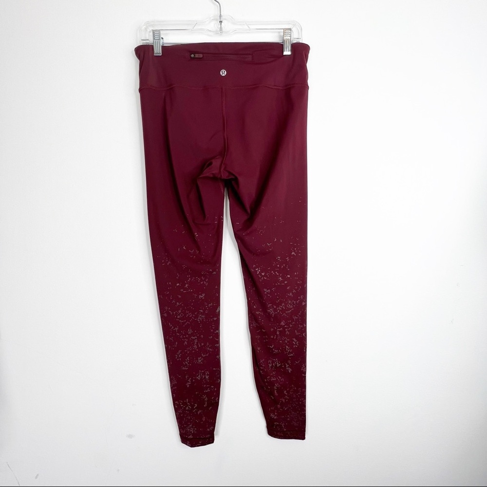 Lululemon Special Edition Speed Wunder Tight 28” Spark Size 10 - Picture 13 of 16